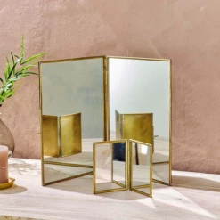 Nkuku Kiko Small Folding Mirror 5 Nkuku Kiko Small Folding Mirror