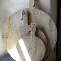 Nkuku Mango Wood Pizza Board In Large