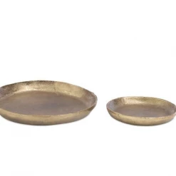 Nkuku Jahi Gold Plate Small