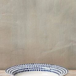 Nkuku Indigo Drop Pasta Bowl