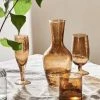 Nkuku Yala Smoke Brown Champagne Glass