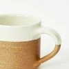 Nkuku White Mali Ribbed Espresso Mug - Set Of 2