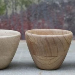 Nkuku Artisan Mango Wood Nibble Bowl