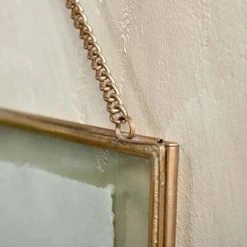 Nkuku Large Brass Frame Portrait
