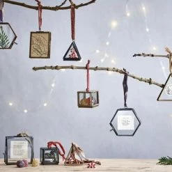 Nkuku Antique Black Tiny Kiko Triangular Decoration