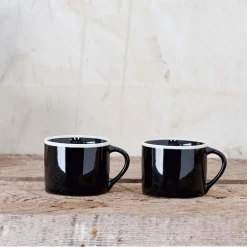 Nkuku Datia Small Mug Black Set Of Two 5 Nkuku Datia Small Mug Black Set Of Two