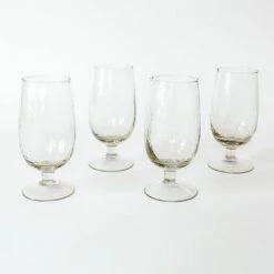 Nkuku Yala Hammered Glass - Set Of Four