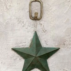 Nkuku Antique Brass Tima Square Hook