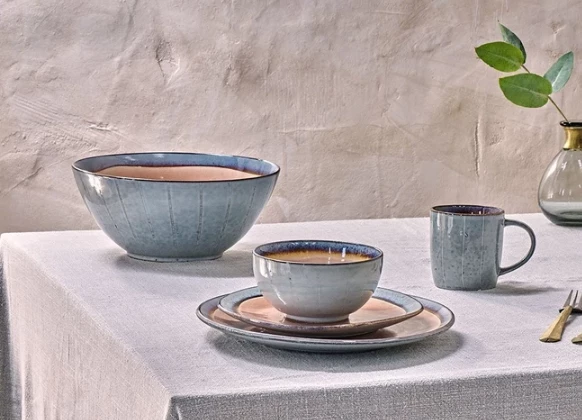 Nkuku Bao Dusky Pink Serving Bowl 4 Nkuku Bao Dusky Pink Serving Bowl