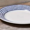 Nkuku Indigo Drop Dinner Plate