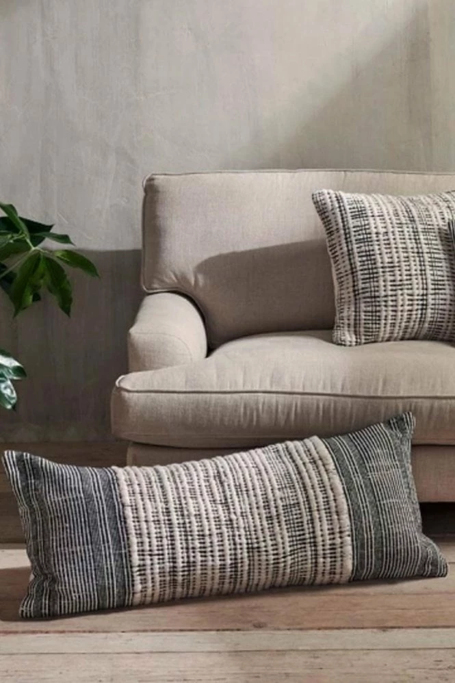 Nkuku Mika Recycled Long Cushion Cover 2 Nkuku Mika Recycled Long Cushion Cover