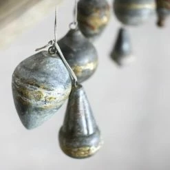 Nkuku Large Abari Zinc Bauble Cone