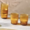 Nkuku Amber Fali Tumblers Set Of 4