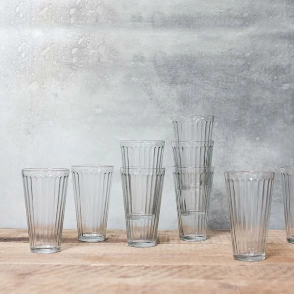 Nkuku Agar Six Tea Glass Set In Carrier 2 Nkuku Agar Six Tea Glass Set In Carrier