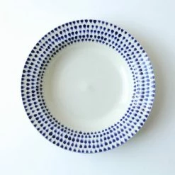 Nkuku Indigo Drop Pasta Bowl