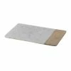 Nkuku White Marble Mango Wood Bwari Long Board Large