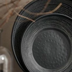 Nkuku Mahika Black Etched Bowl