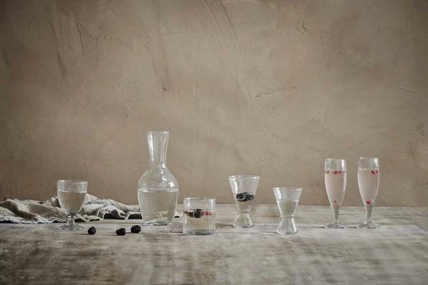 Nkuku Yala Hammered Wine Glasses 1 Nkuku Yala Hammered Wine Glasses