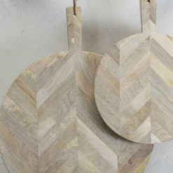 Nkuku Nalbari Mango Wood Pizza Board Large