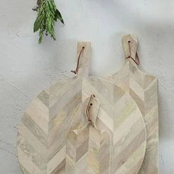 Nkuku NKUKU MANGO WOOD NALBARI PIZZA BOARD 64 X 53 Cm