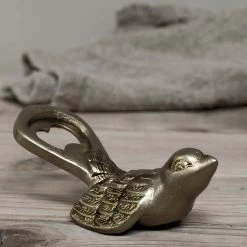 Nkuku Beku Brass Bird Bottle Opener