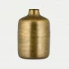Nkuku Aged Antique Brass Boro Iron Straight Vase Large