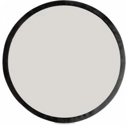 Nkuku Modasa Iron Mirror In Black