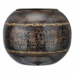 Nkuku Endo Reclaimed Iron Globe Planter