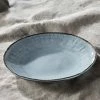 Nkuku Dusty Blue Malia Side Plate - One Size