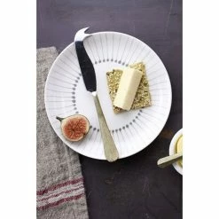 Nkuku Osko Cheese Butter Knife Set Brushed Gold
