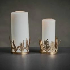 Nkuku Feather Candle Holder