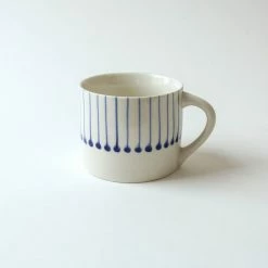 Nkuku Iba Ceramic Mug - Small Indigo