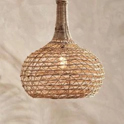 Nkuku Beru Rattan Lampshade Small