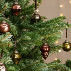 Nkuku Ura Diamond Bauble In Antique Smoke