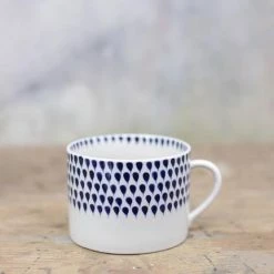 Nkuku Indigo Drop Ceramic Mug - Large 8 Nkuku Indigo Drop Ceramic Mug - Large