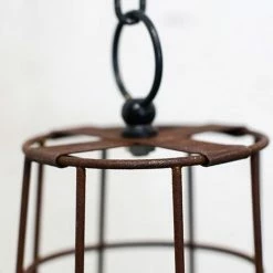 Nkuku Abari Caged Hanging Planter