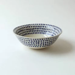 Nkuku Indigo Drop Cereal Bowl
