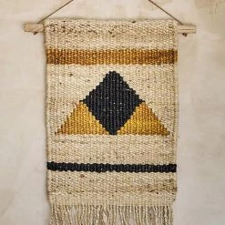 Nkuku Triangle Hombi Hemp Wall Hanging