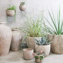 Nkuku Affiti Clay Planter By