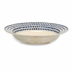 Nkuku Indigo Drop Pasta Bowl