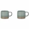 Nkuku Dusty Blue Enesta Line Mug