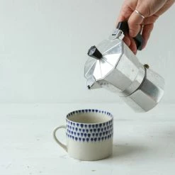 Nkuku Drop Ceramic Mug - Small Indigo