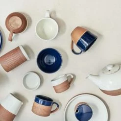 Nkuku Mali Ribbed Coffee Mug