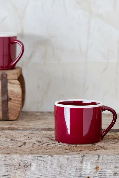 Nkuku Datia Berry Short Mug 2 Nkuku Datia Berry Short Mug