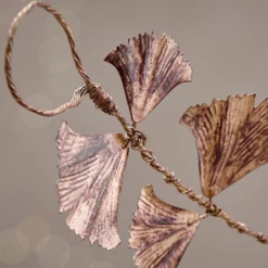 Nkuku Khamila Brass Leaf Garland