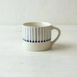 Nkuku Iba Ceramic Mug - Small Indigo