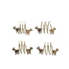 Nkuku Set of 4 Stag Napkin Rings