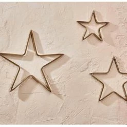 Nkuku Nkuku Meru Brass Star 20x20