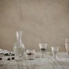 Nkuku Yala Hammered Tumblers Clear Glass