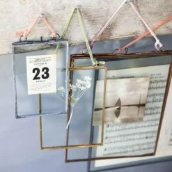 Nkuku Brass Kiko Frame Landscape 4 X 6